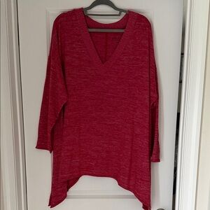 Torrid Super Soft Plush Red Top